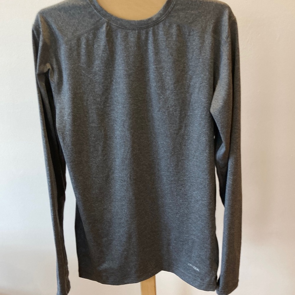 FINAL REDUCTION!!! DRYTEK Heather gray long sleeve shirt